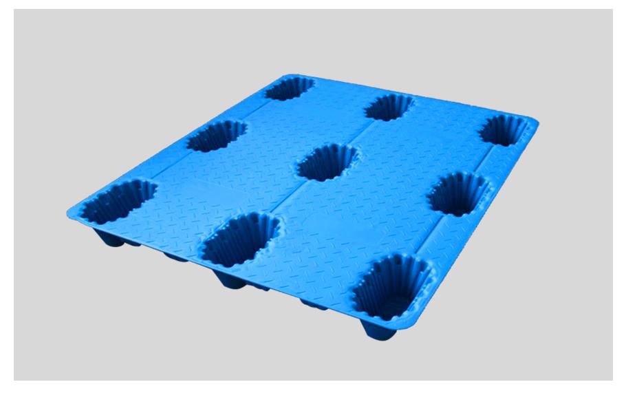 軒盛塑業(yè)1010九腳吹塑托盤 軒盛塑業(yè)1010九腳吹塑托盤