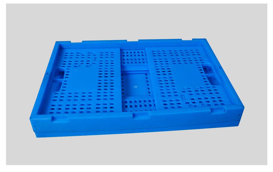 軒盛塑業(yè)600-280塑料內倒式折疊周轉筐