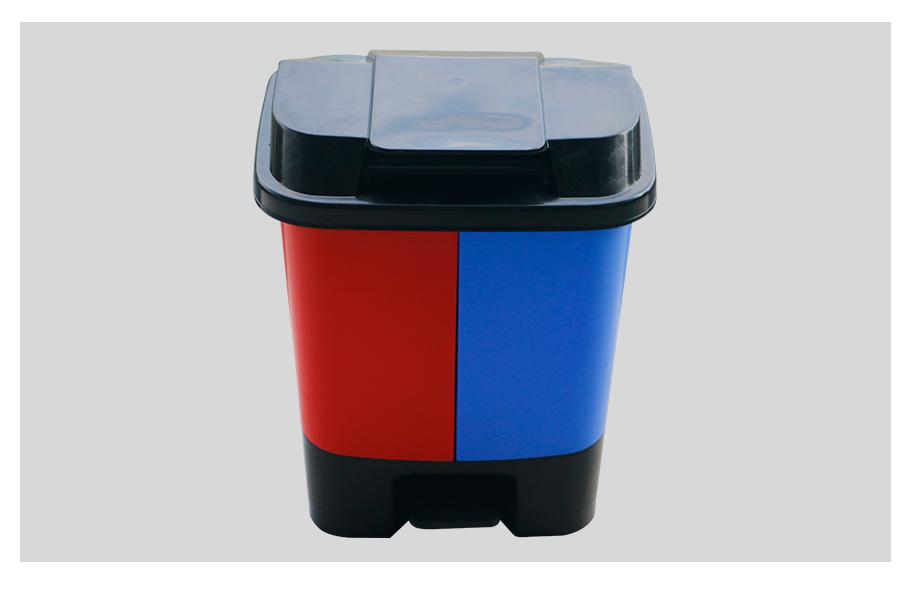 軒盛塑業(yè)40L塑料垃圾桶雙桶 軒盛塑業(yè)40L塑料垃圾桶雙桶