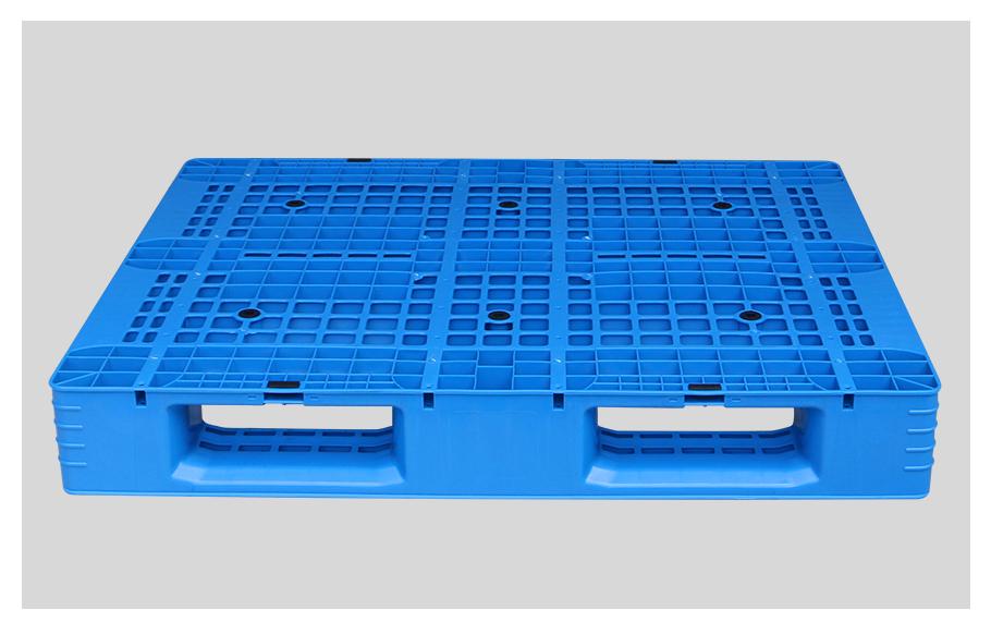 1210網(wǎng)格川字塑料托盤正面 1210網(wǎng)格川字塑料托盤正面