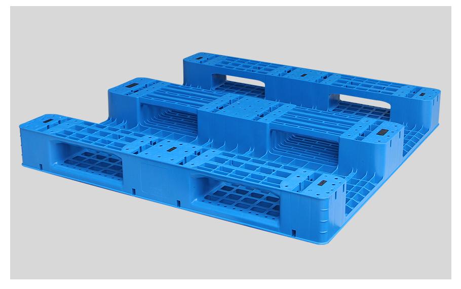 1313網(wǎng)格川字塑料托盤反面 1313網(wǎng)格川字塑料托盤反面