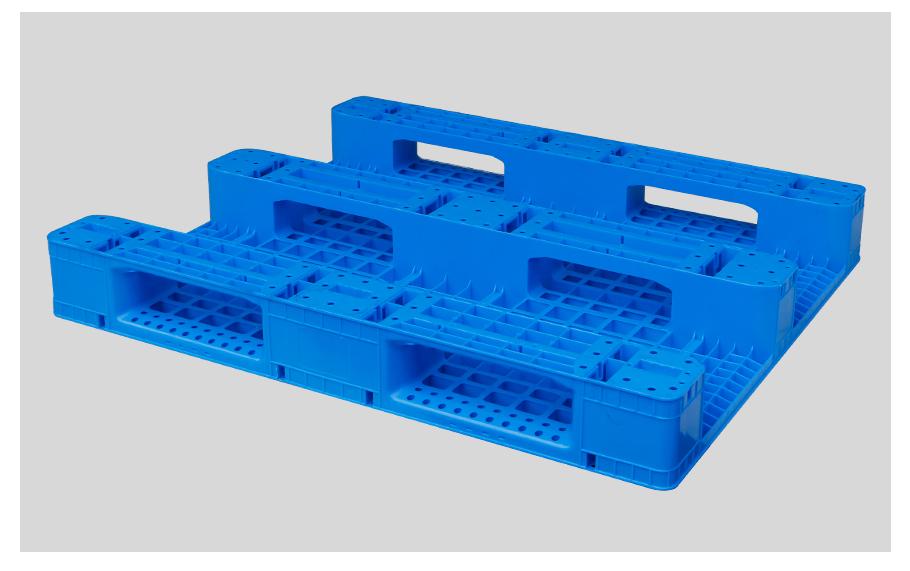 1210網(wǎng)格川字塑料托盤背面 1210網(wǎng)格川字塑料托盤背面