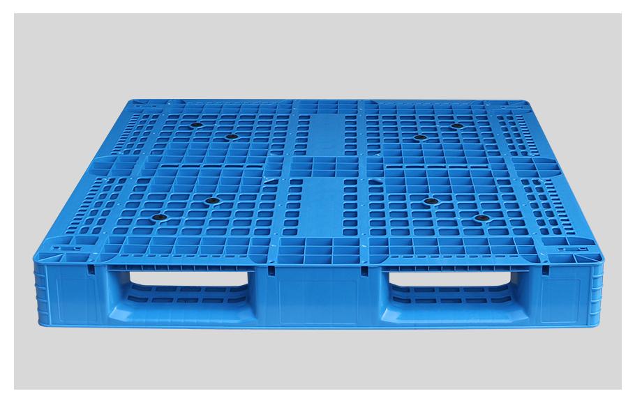 1212網(wǎng)格川字塑料托盤-正面