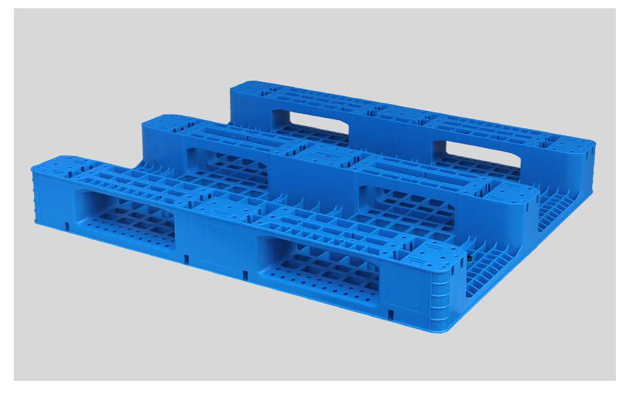 1210網(wǎng)格川字塑料托盤-反面