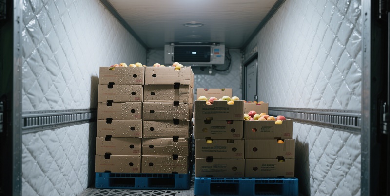 冷鏈應(yīng)用-網(wǎng)格田字塑料托盤